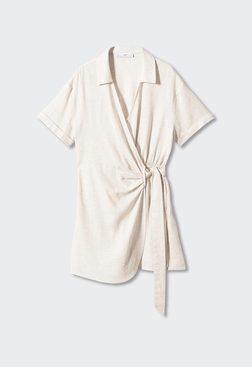 MANGO - Playsuit muse - sand
