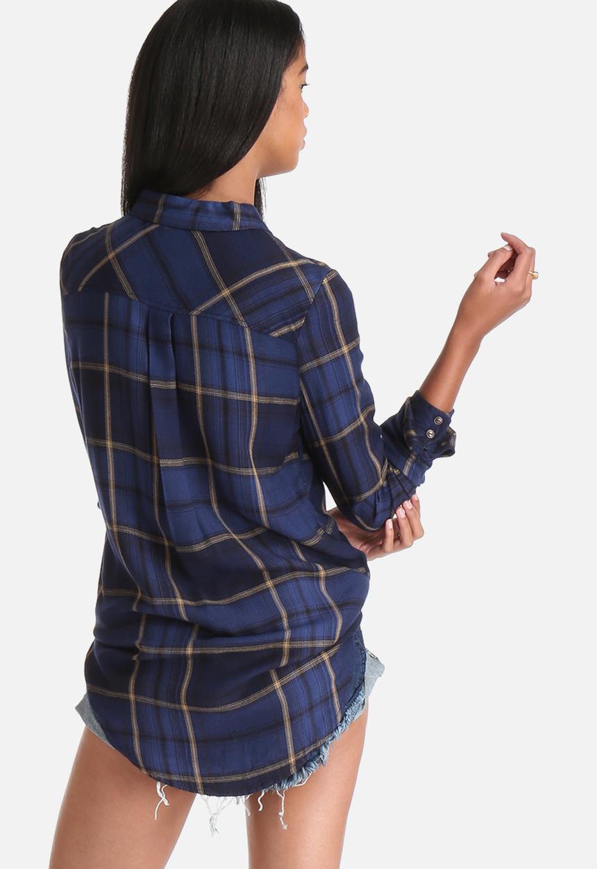 ONLY - Edna Fico Check Stud Shirt