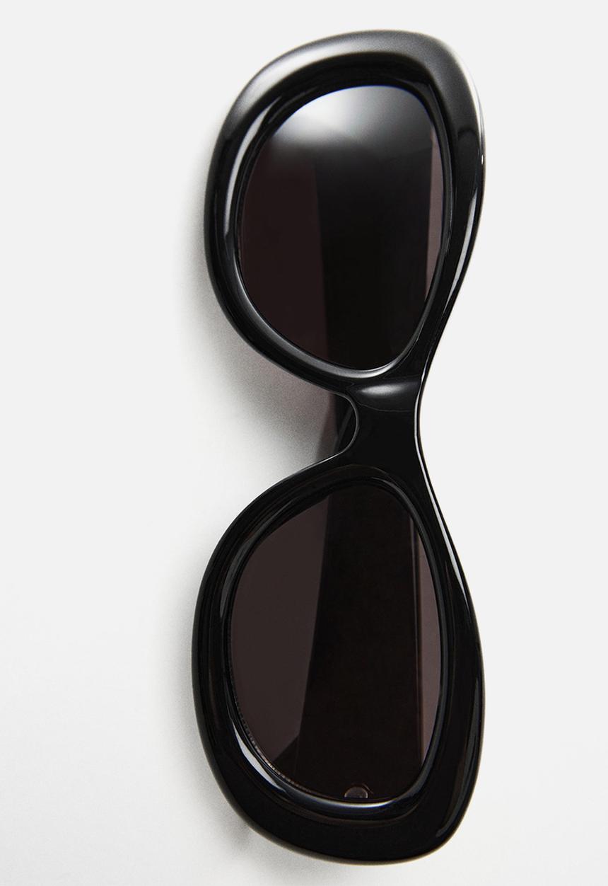 MANGO - Sunglasses sara - black