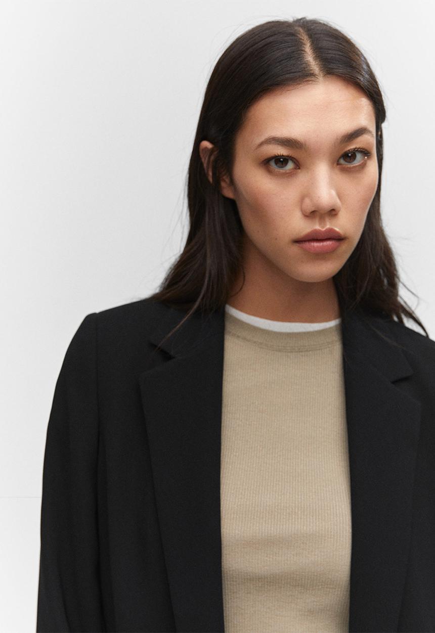 MANGO - Blazer eleonor - black