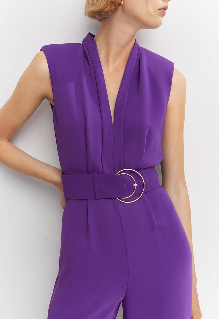 MANGO - One-Piece suit atena - purple