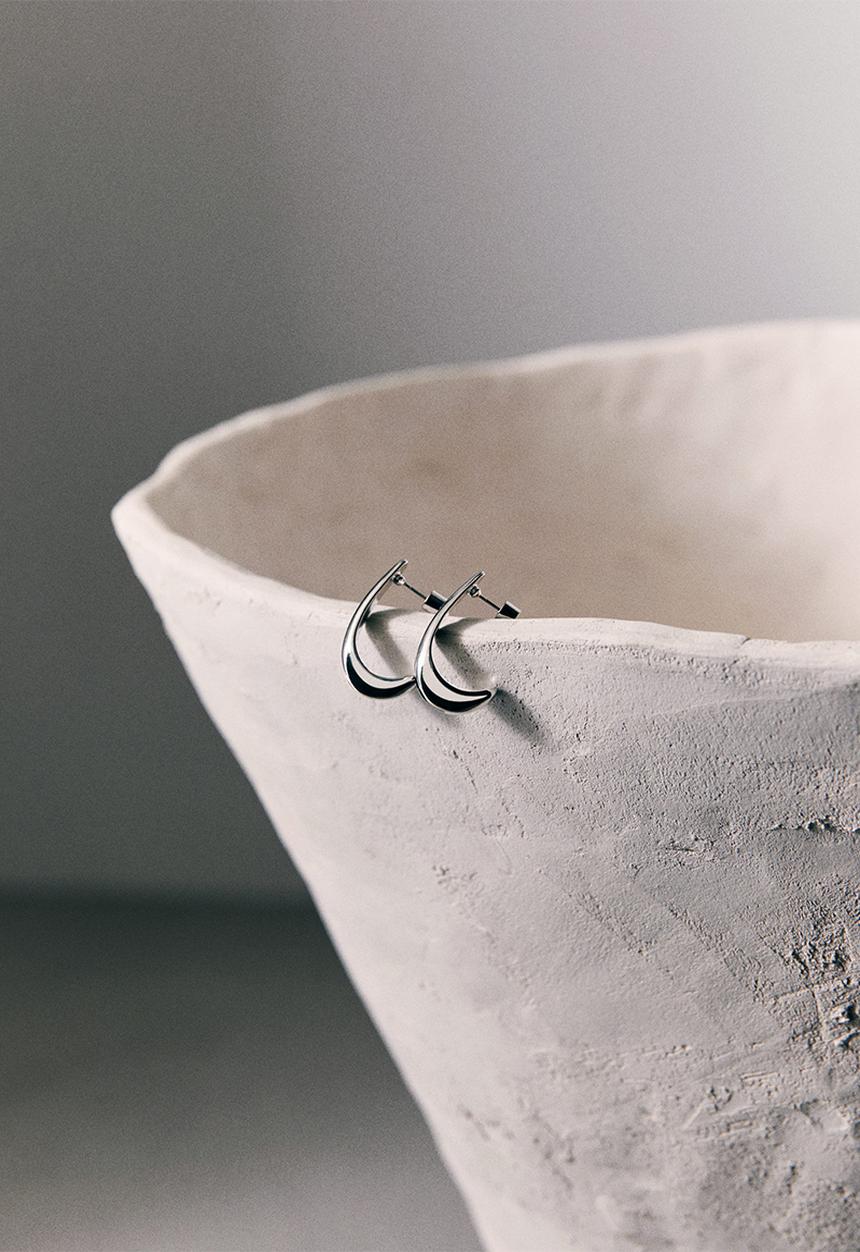 MANGO - Earrings daria - silver