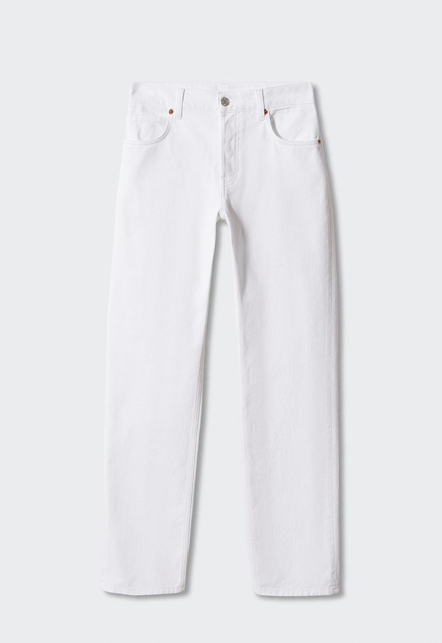 MANGO - Jeans eliana - white