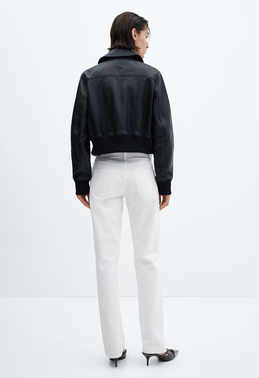 MANGO - Jeans eliana - white