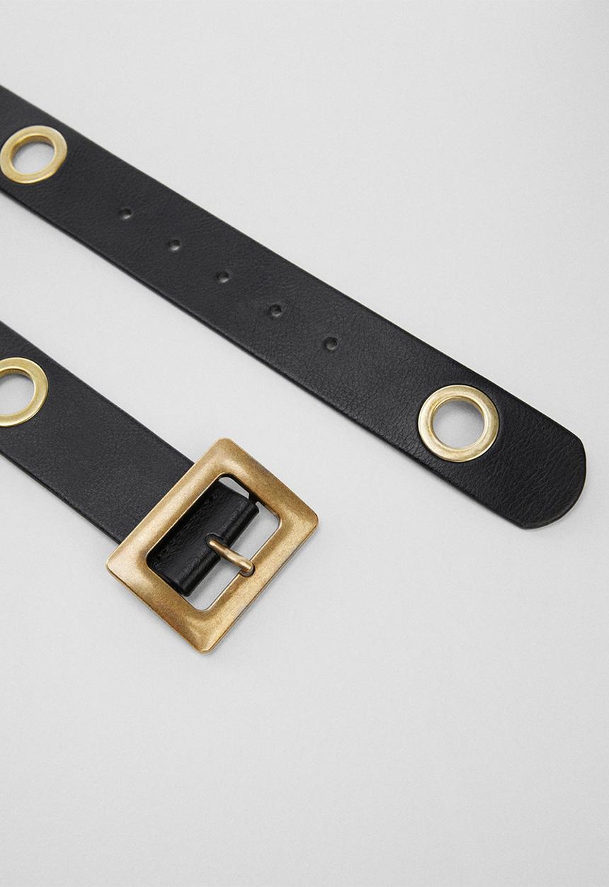 MANGO - Belt mitos - black
