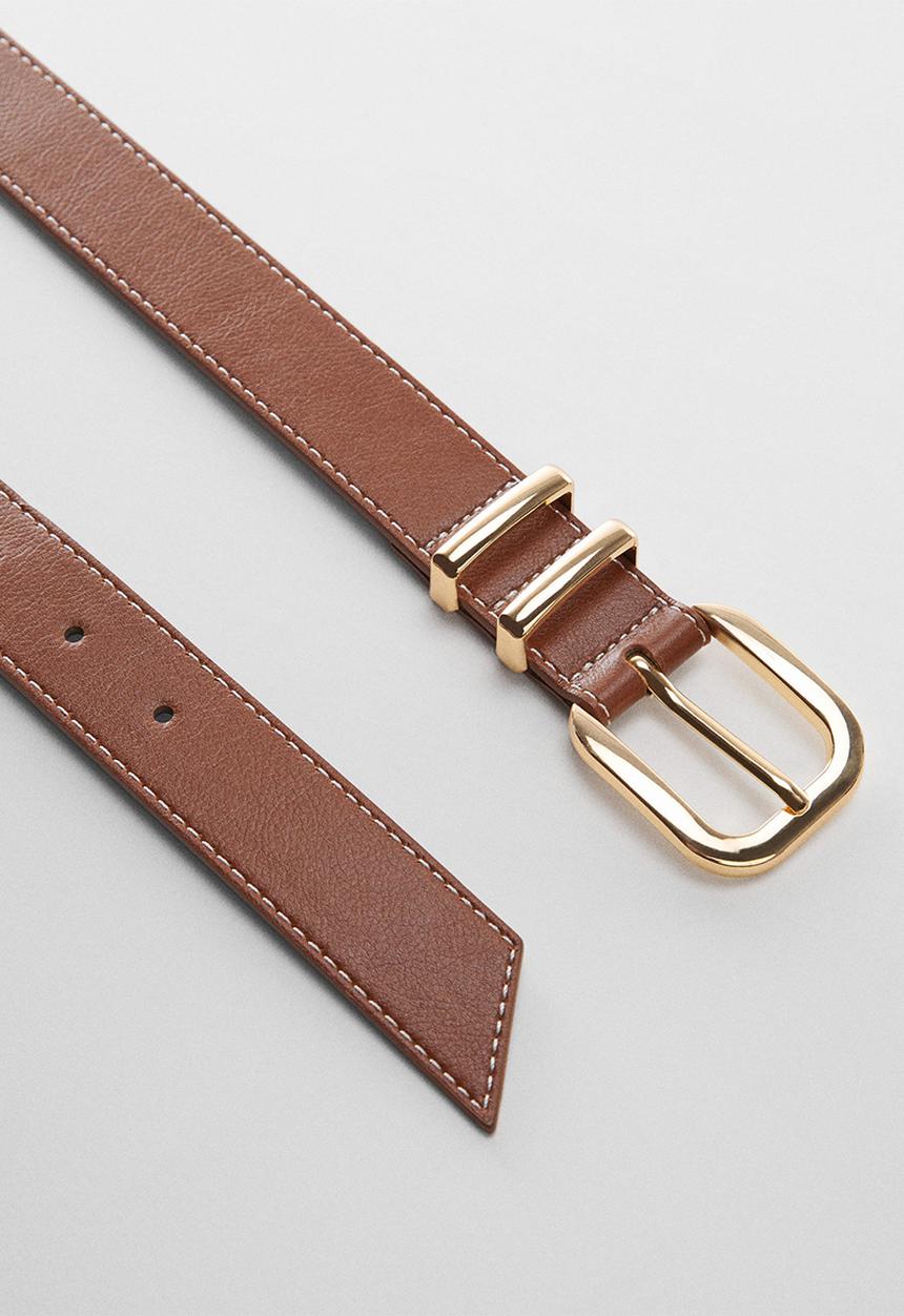 MANGO - Belt bella - brown