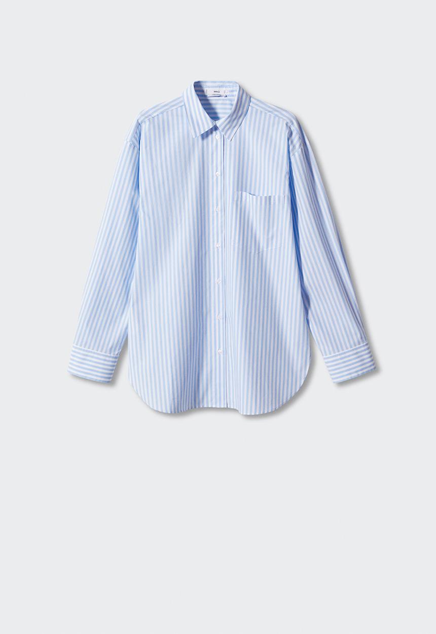 MANGO - Shirt juanes - light/pastel blue