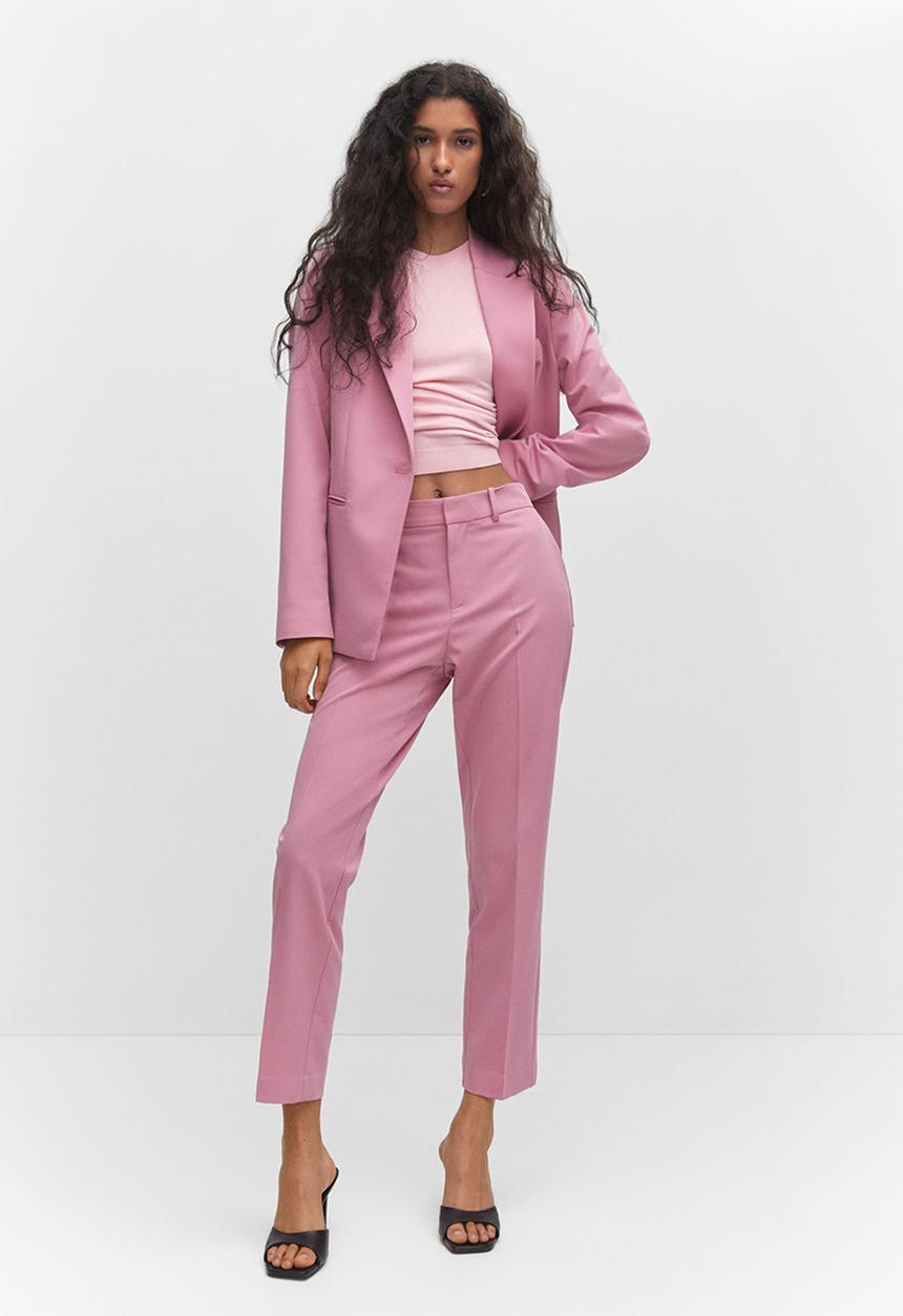 MANGO - Trousers boreal - pink
