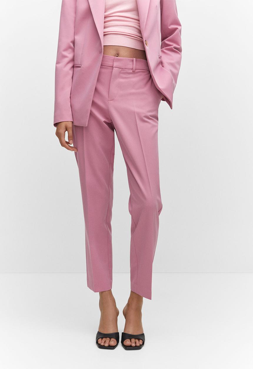 MANGO - Trousers boreal - pink