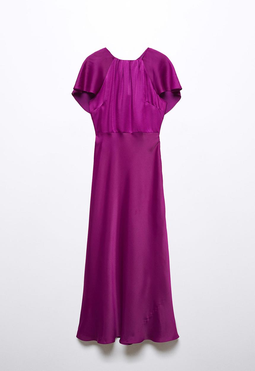 MANGO - Dress vuelo - medium purple
