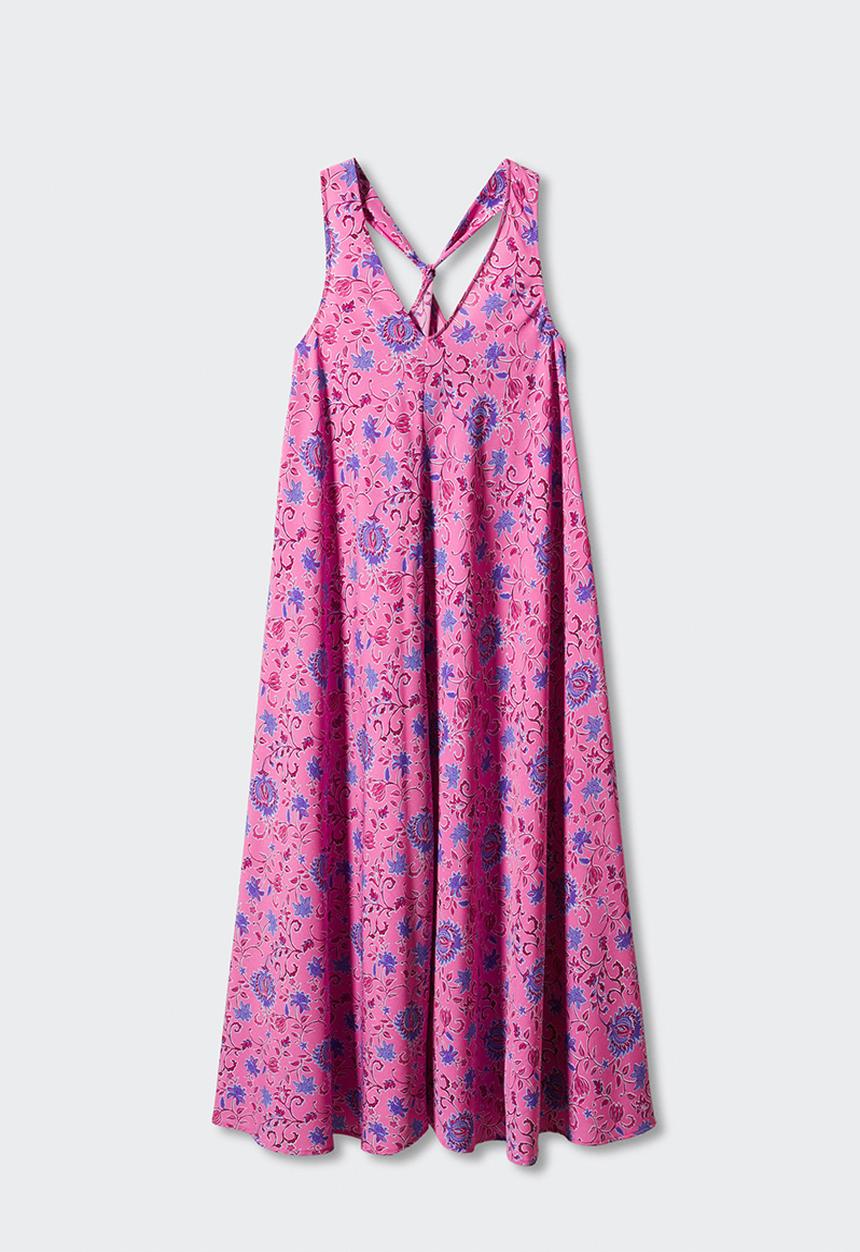 MANGO - Dress Loren - mid-pink
