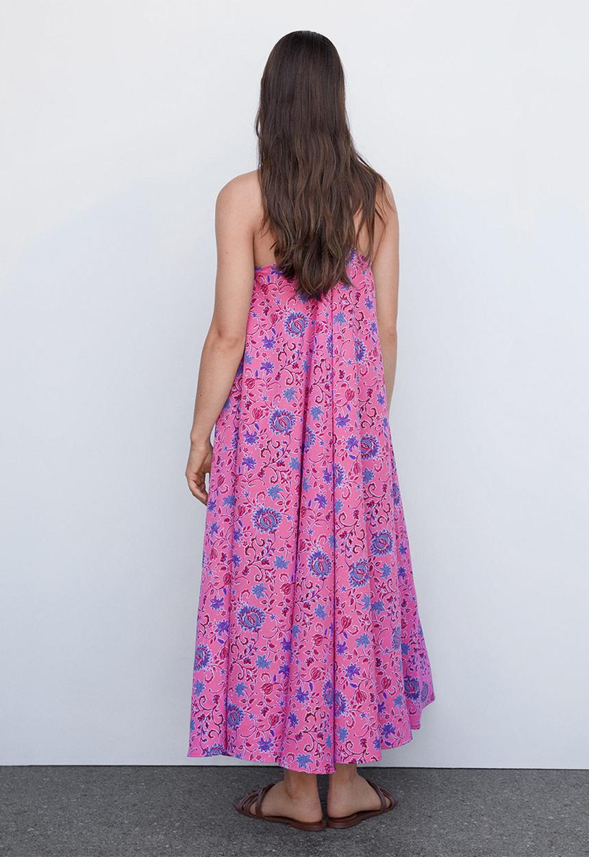 MANGO - Dress Loren - mid-pink