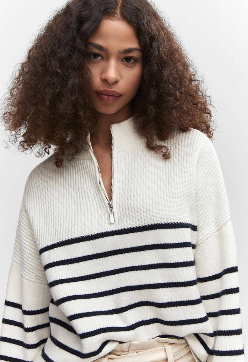 MANGO - Sweater rizoni - navy