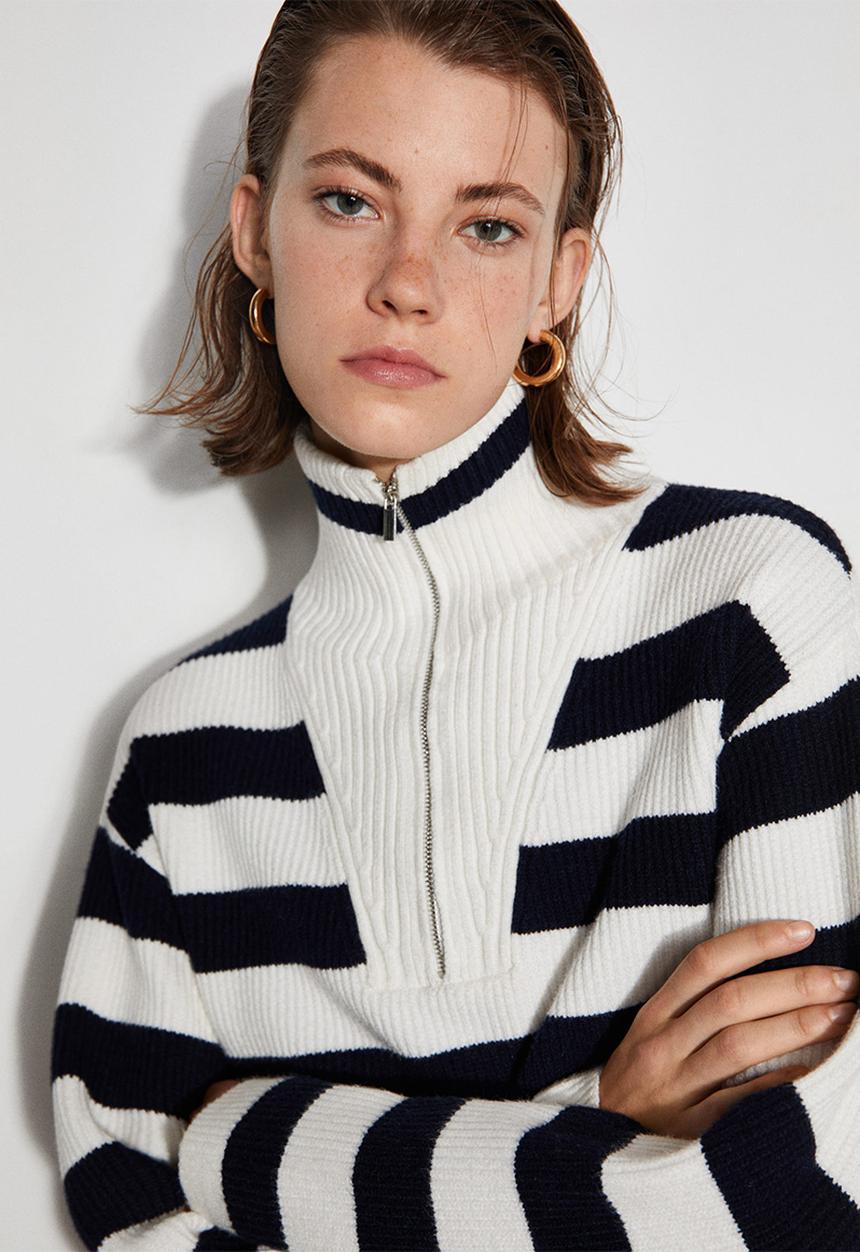 MANGO - Sweater rizonr - navy