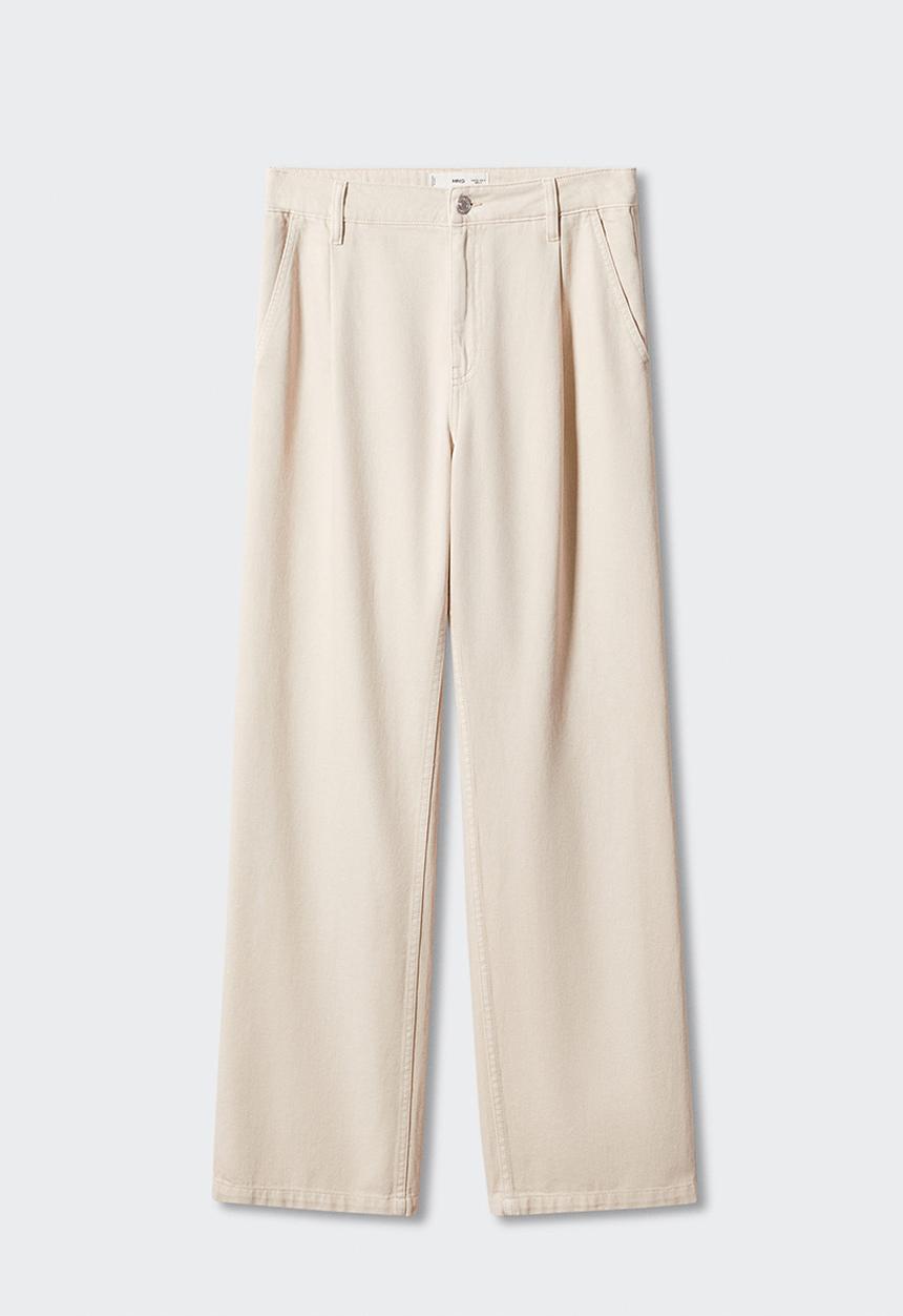 MANGO - Jeans arletita - light beige