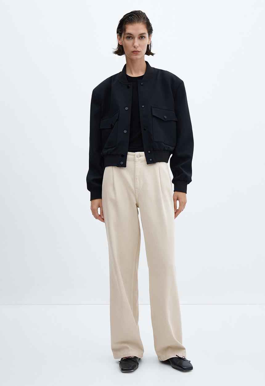 MANGO - Jeans arletita - light beige