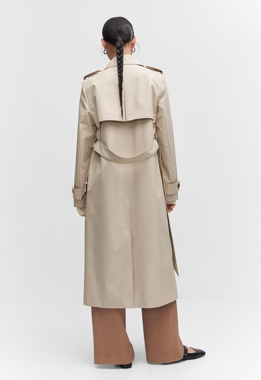 MANGO - Trench coat chicago - light/pastel grey