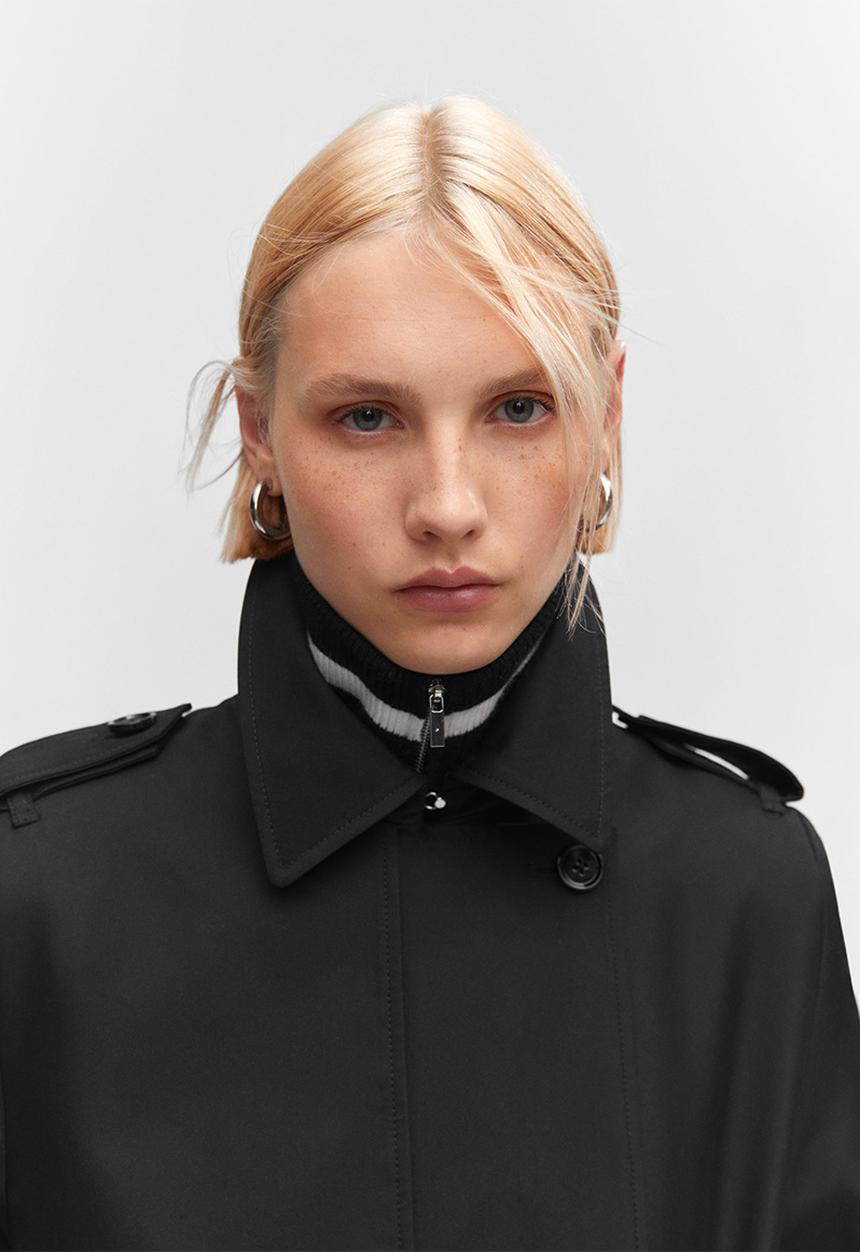 MANGO - Trench coat chicago - black