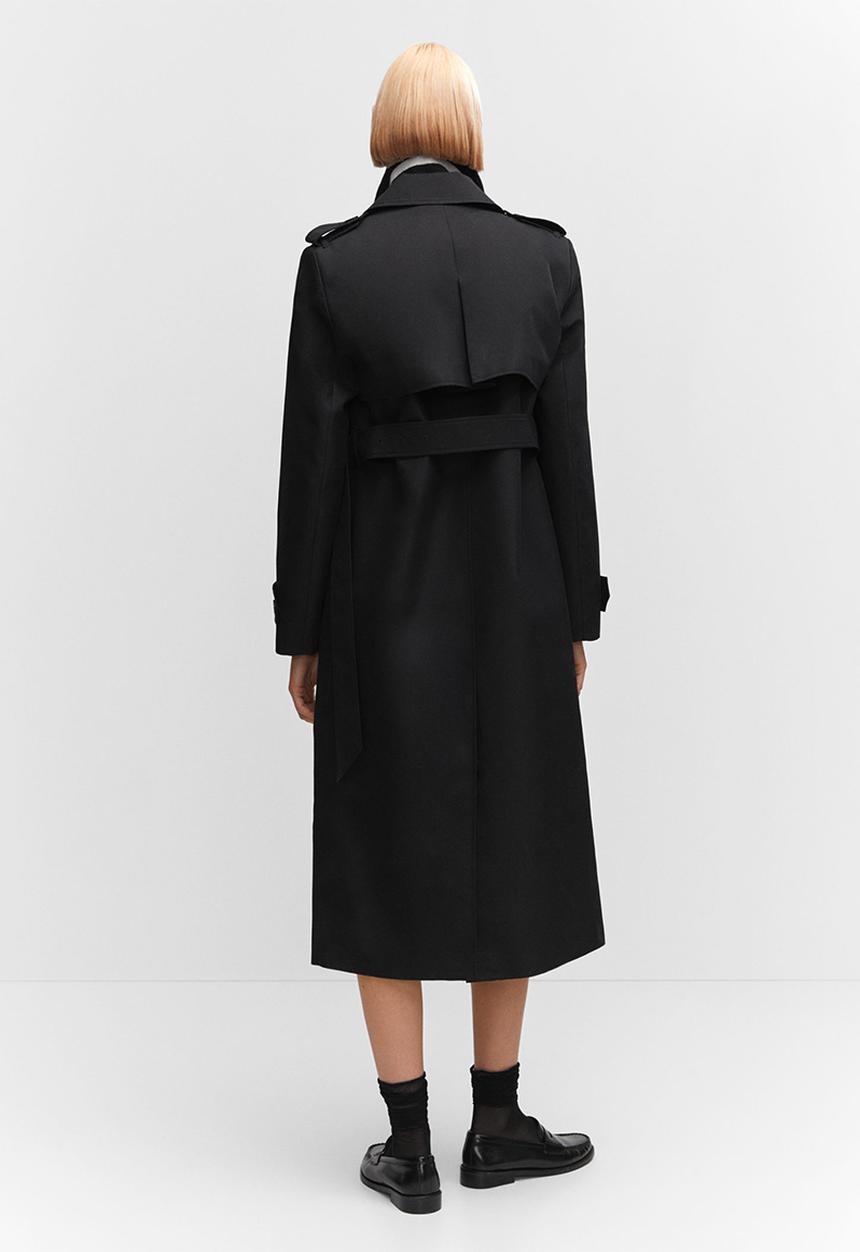 MANGO - Trench coat chicago - black