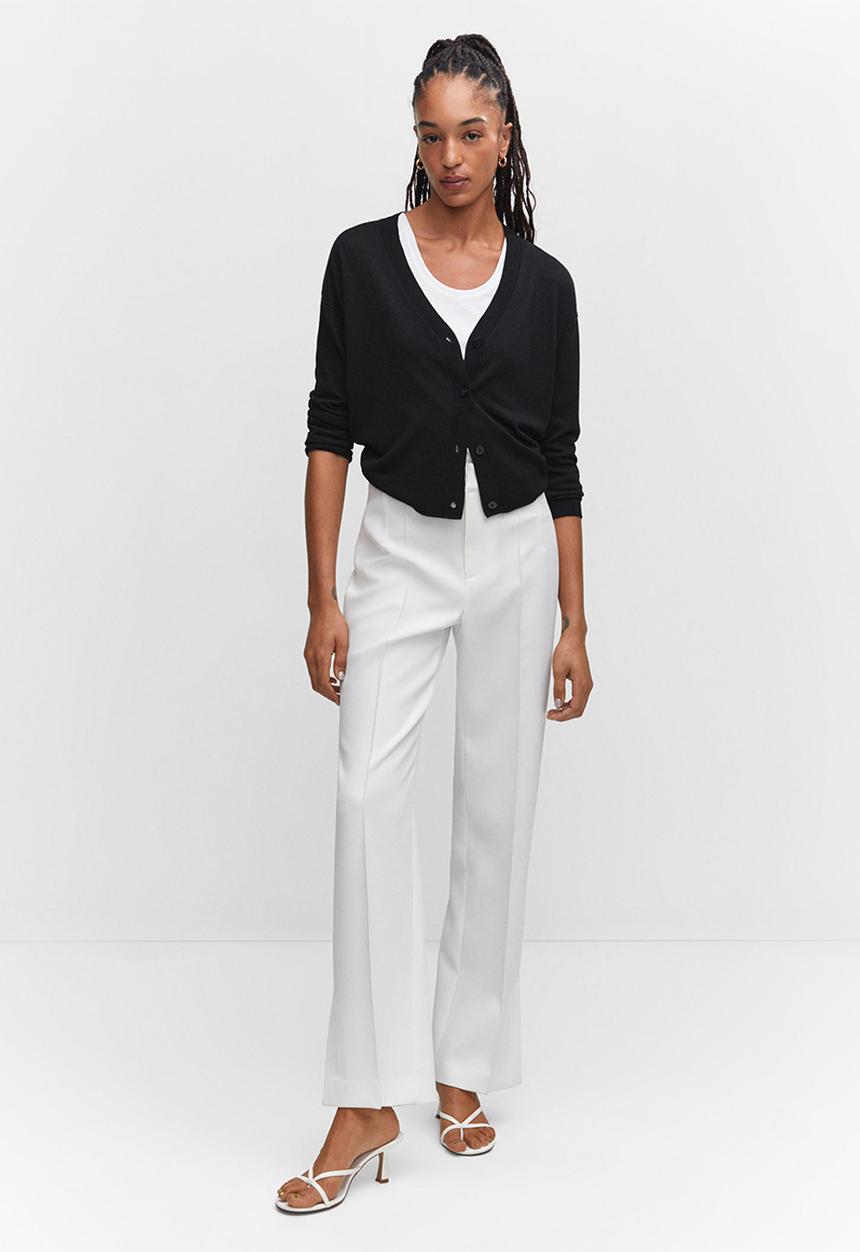 MANGO - Cardigan lucca - black