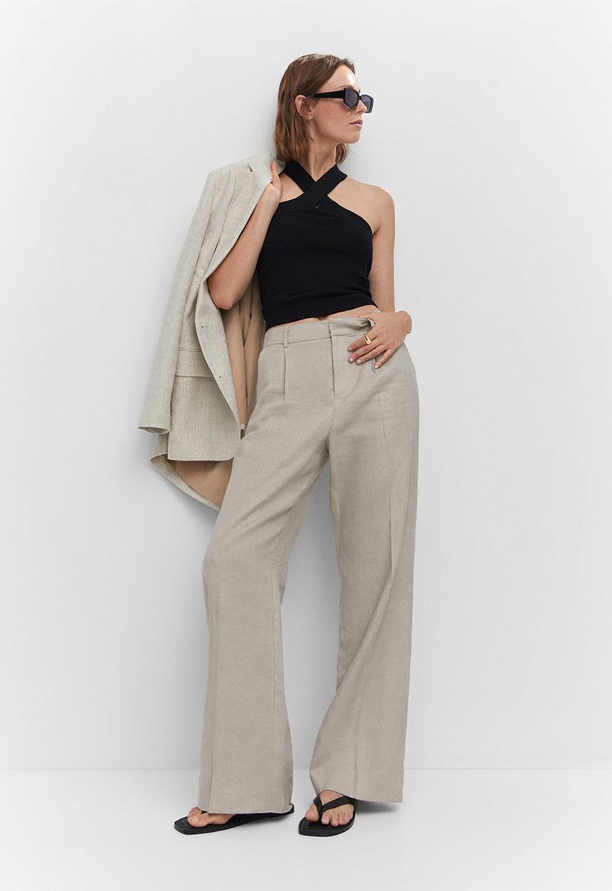 MANGO - Top replik - black