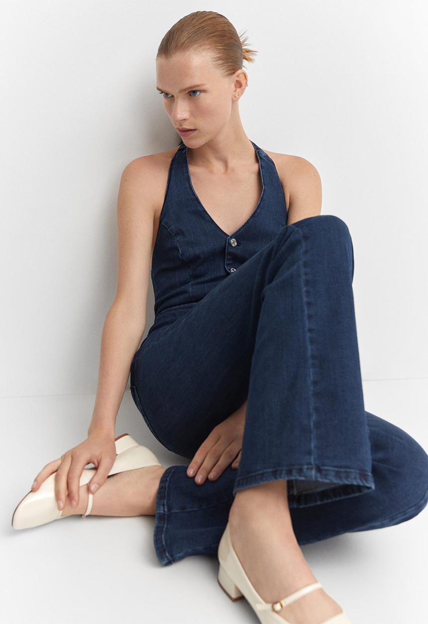 MANGO - One-piece suit sophie2 - denim blue