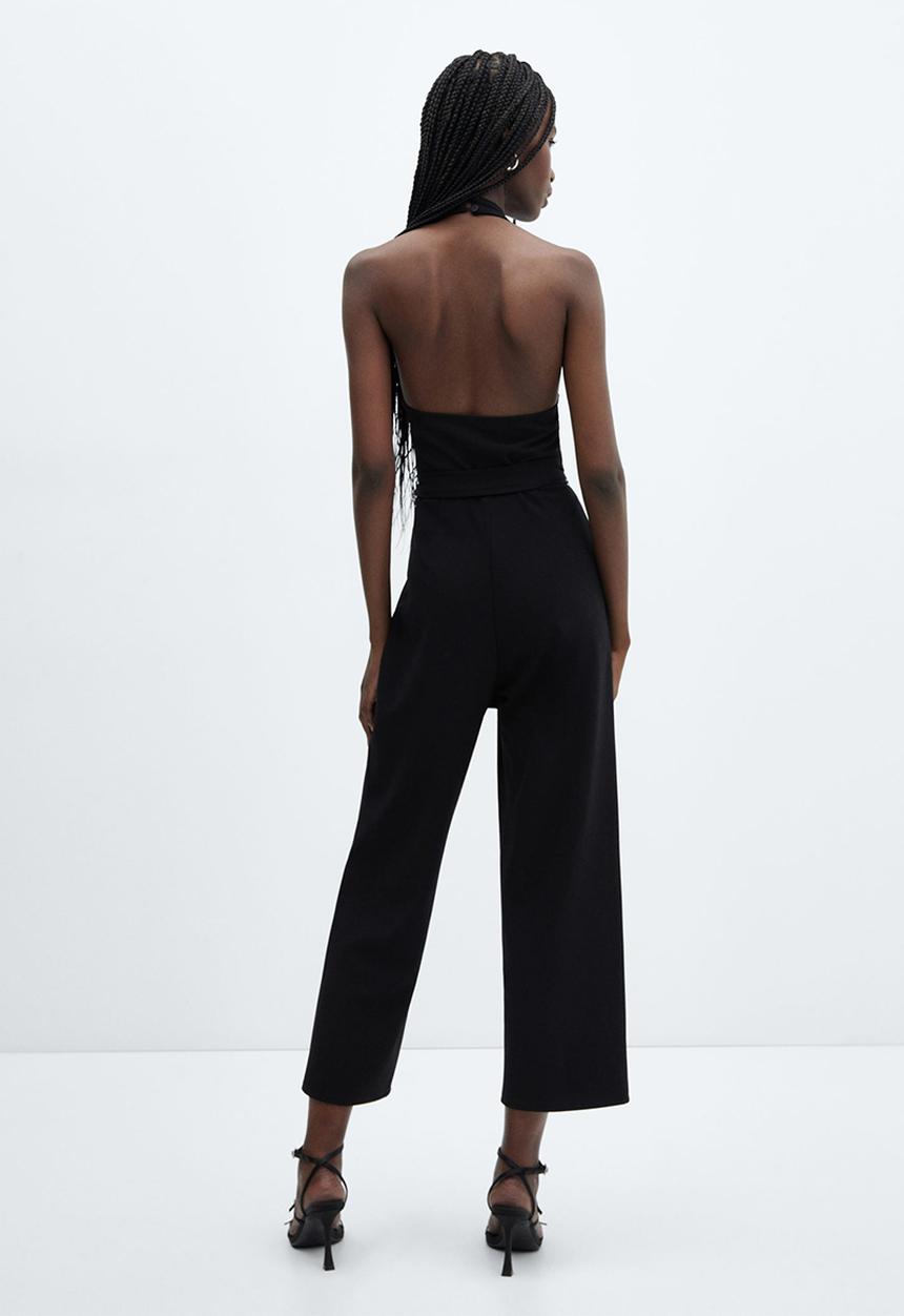 MANGO - Jumpsuit rena - black