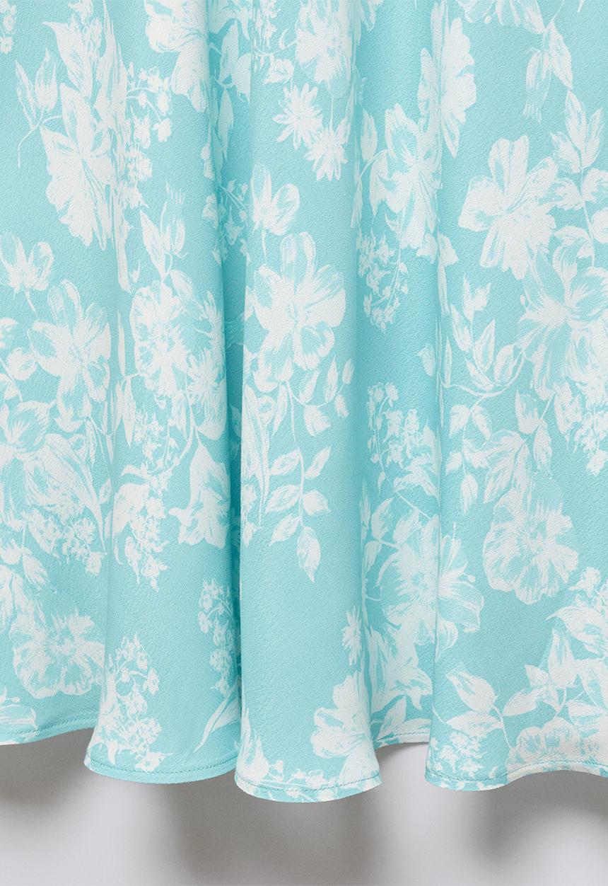 MANGO - Skirt bombay - mid-green