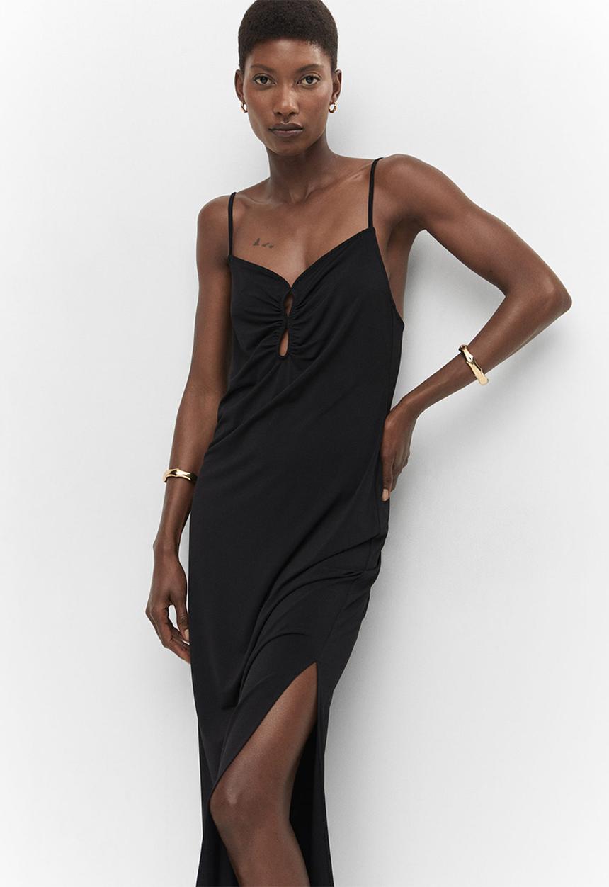 MANGO - Dress lucia - black
