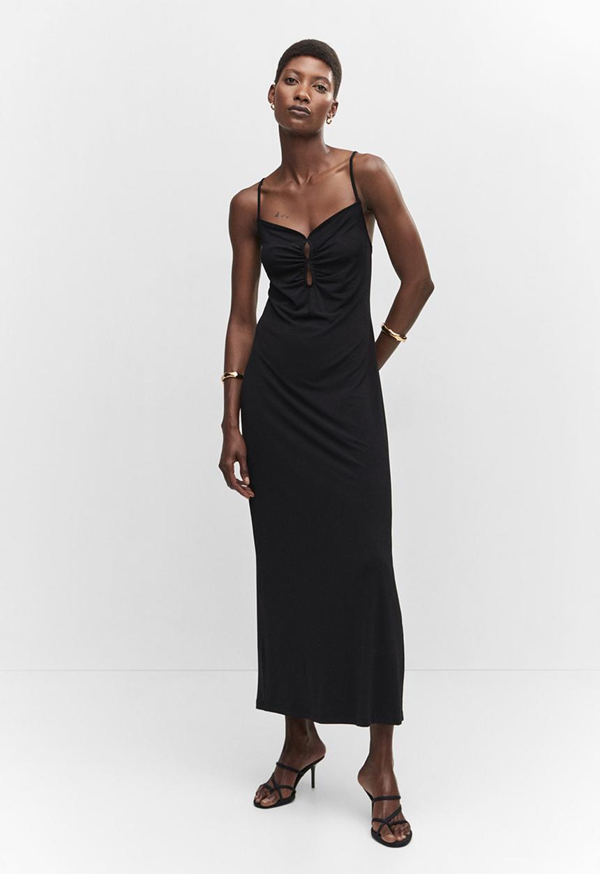 MANGO - Dress lucia - black