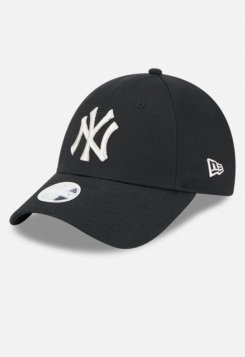 New Era - Female metallic logo 9forty® new york yankees - black
