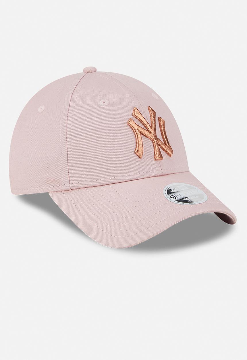 New Era - Female metallic logo 9forty® new york yankees - pink