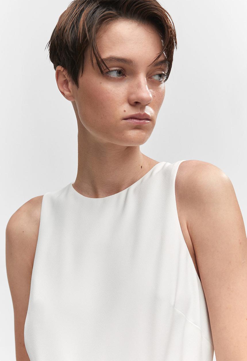 MANGO - One-piece suit daniela - white