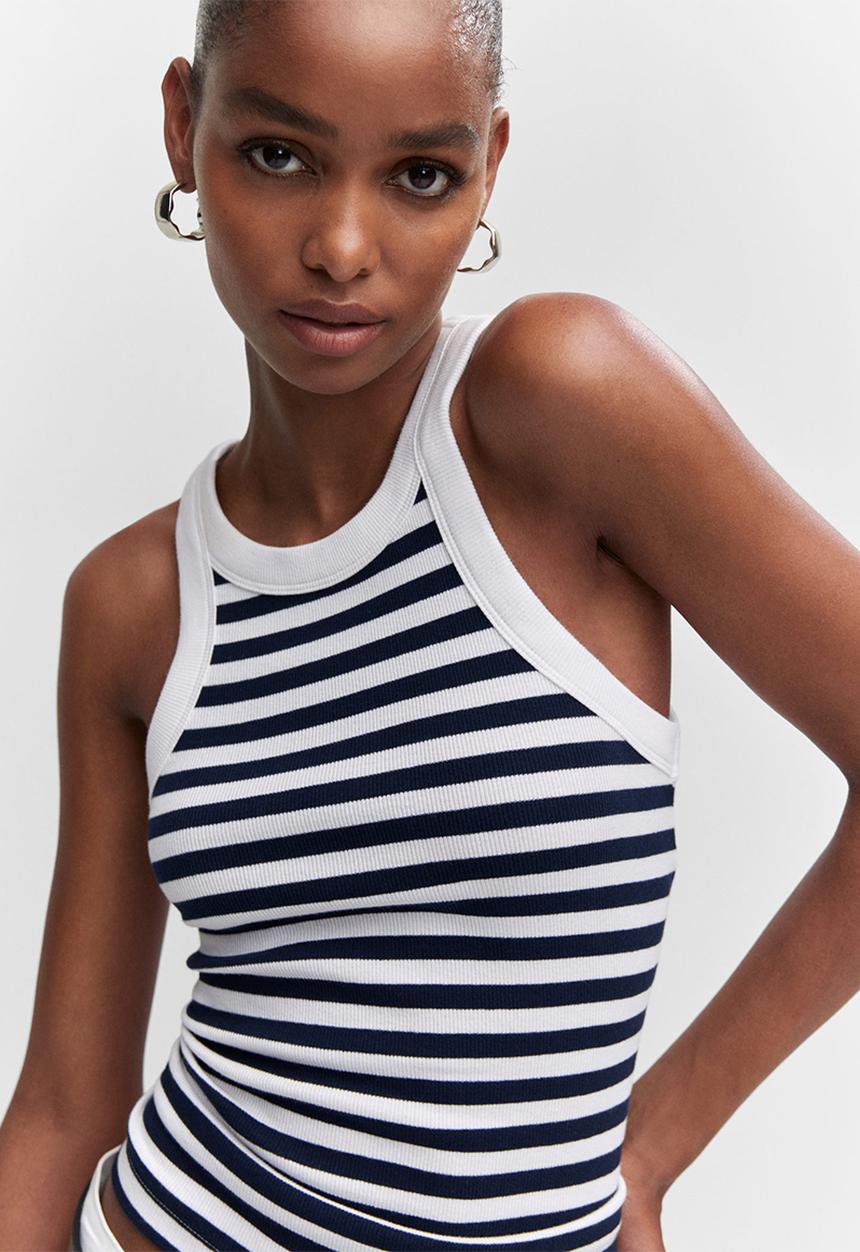 MANGO - Top boni - midnight navy