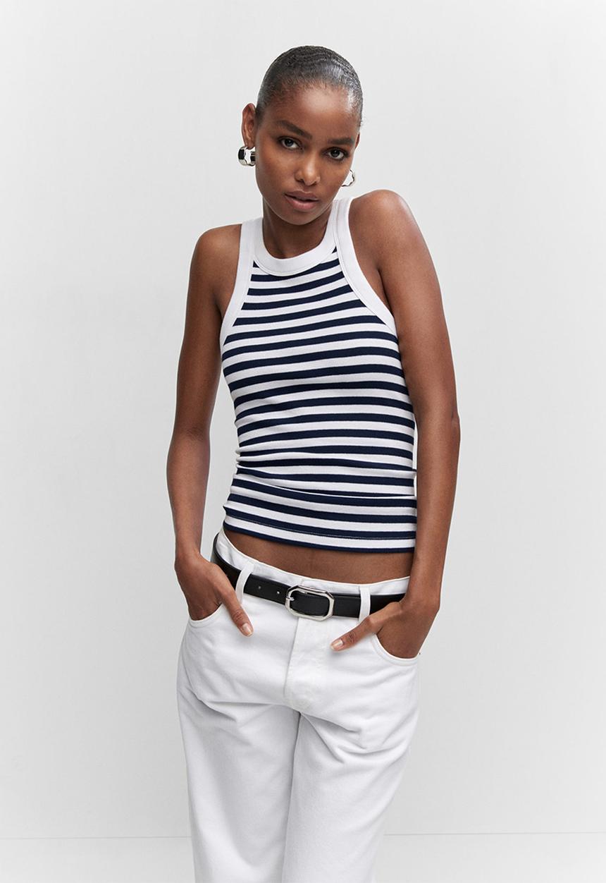 MANGO - Top boni - midnight navy