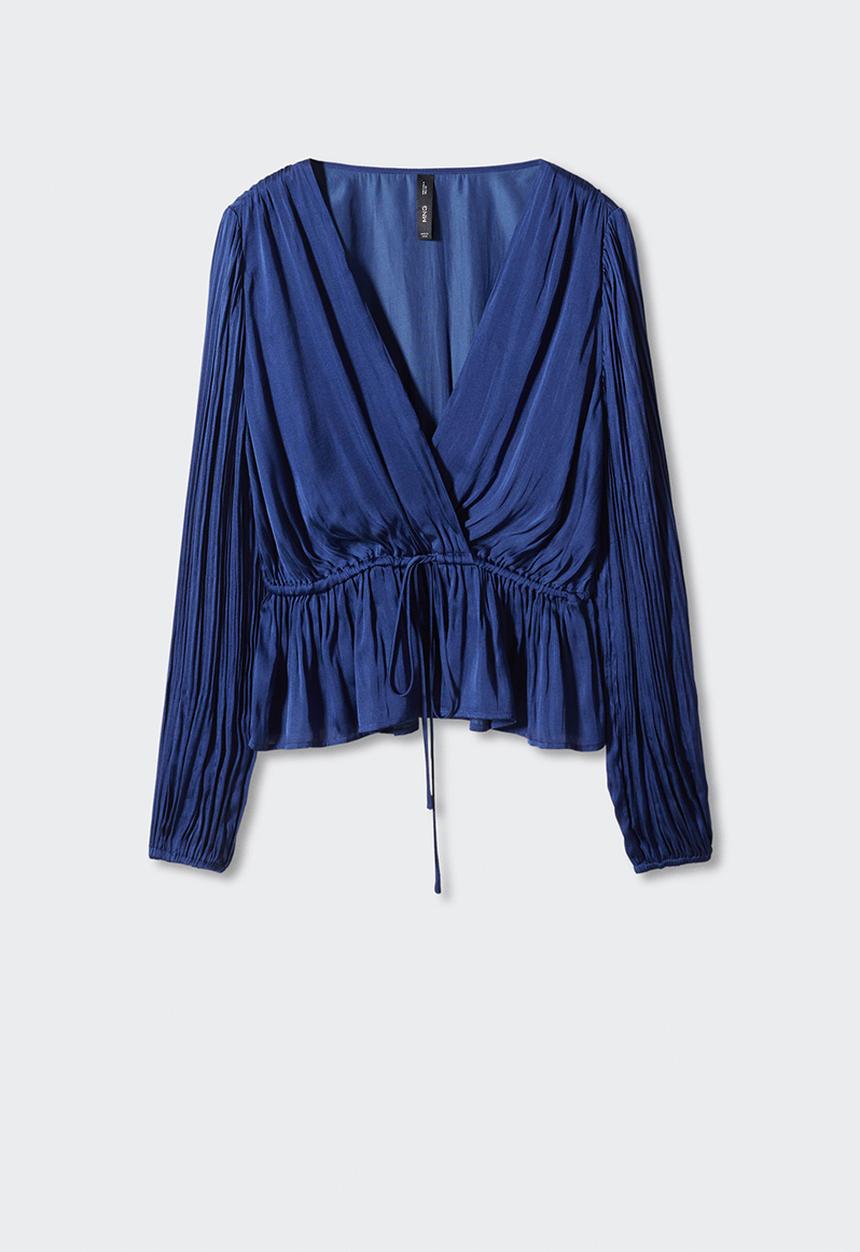 MANGO - Blouse nantes - dark blue