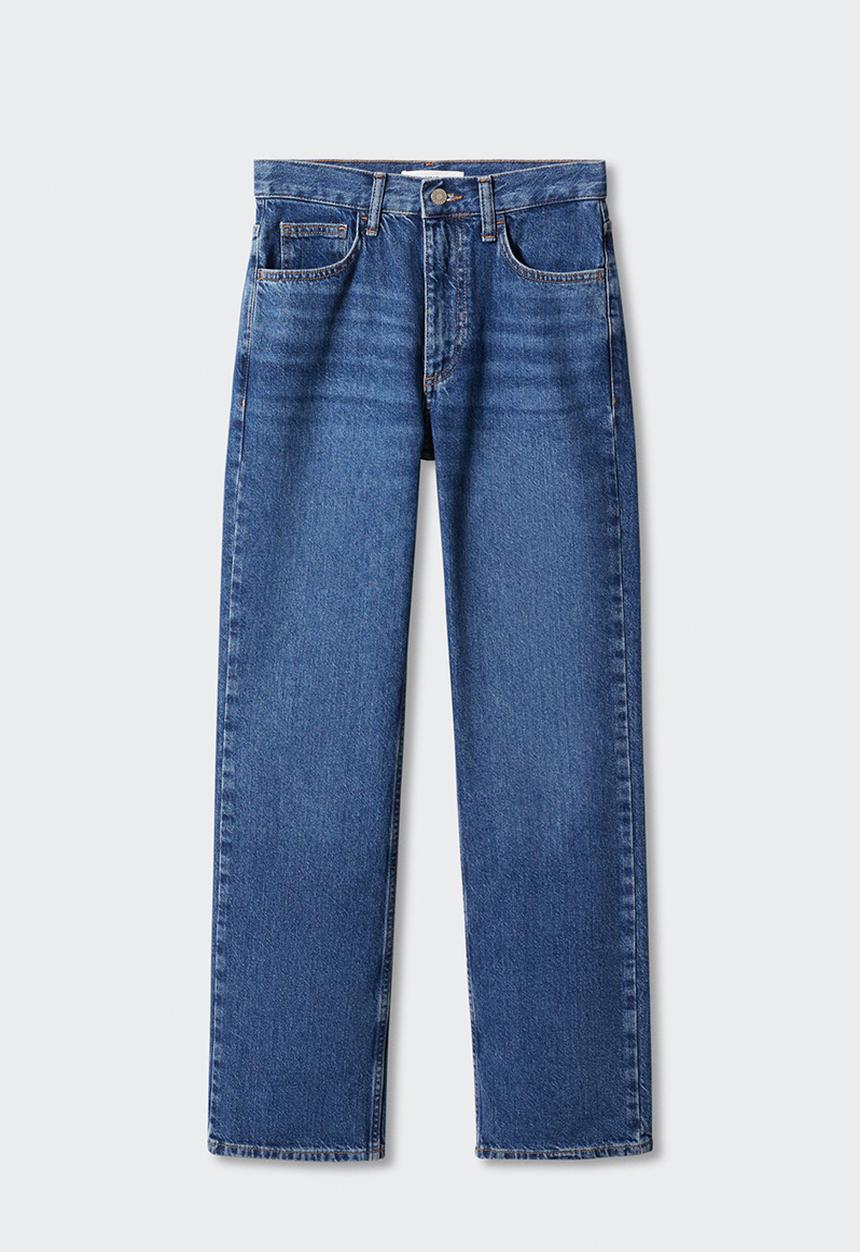 MANGO - Jeans matilda - open blue