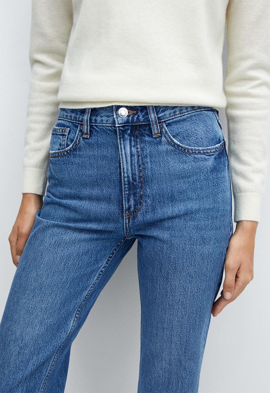 MANGO - Jeans matilda - open blue