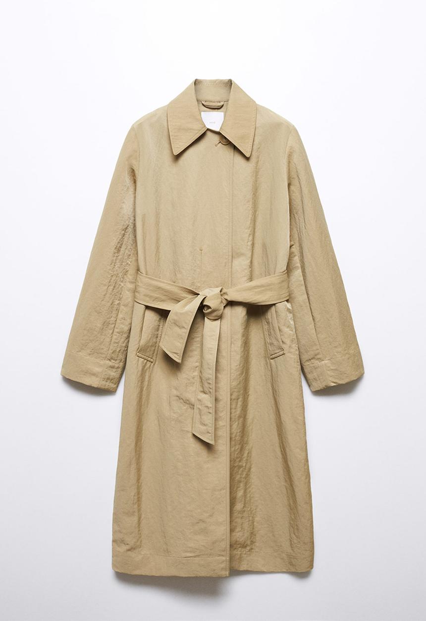 MANGO - Trench coat dulce - light beige