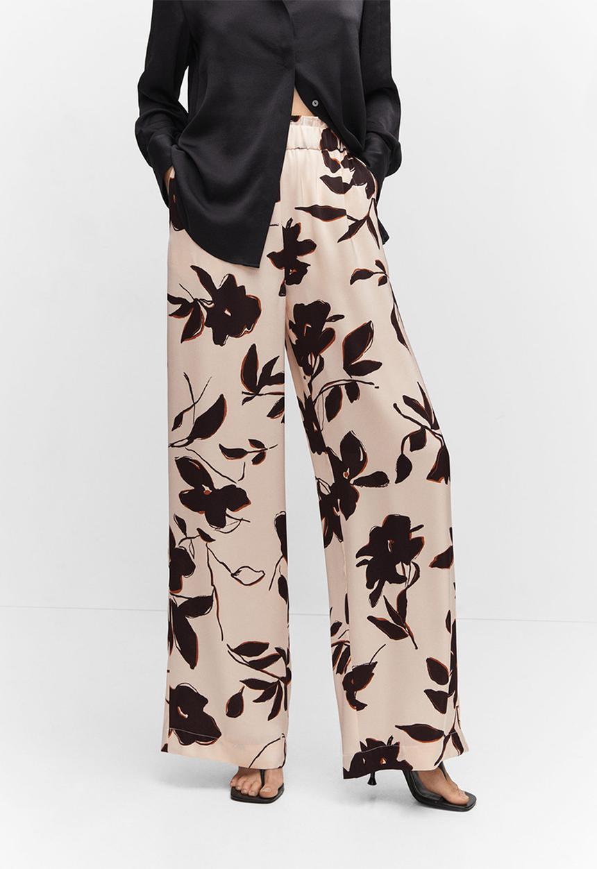 MANGO - Trousers magna - light beige