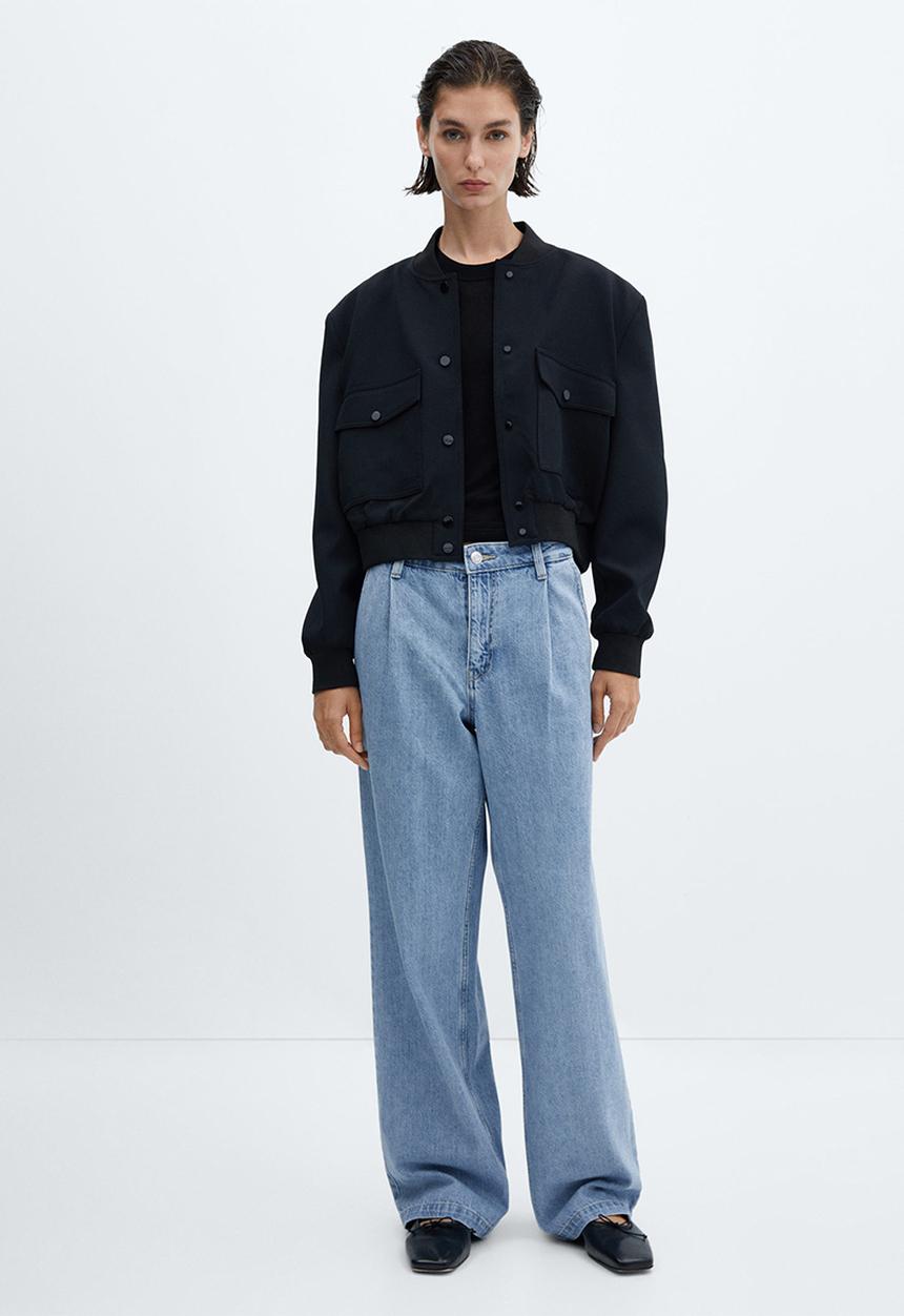 MANGO - Jeans arletita - open blue