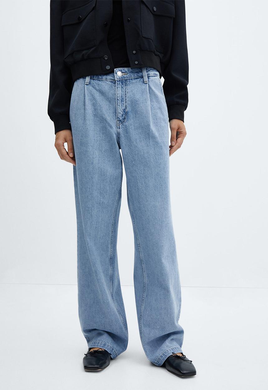 MANGO - Jeans arletita - open blue