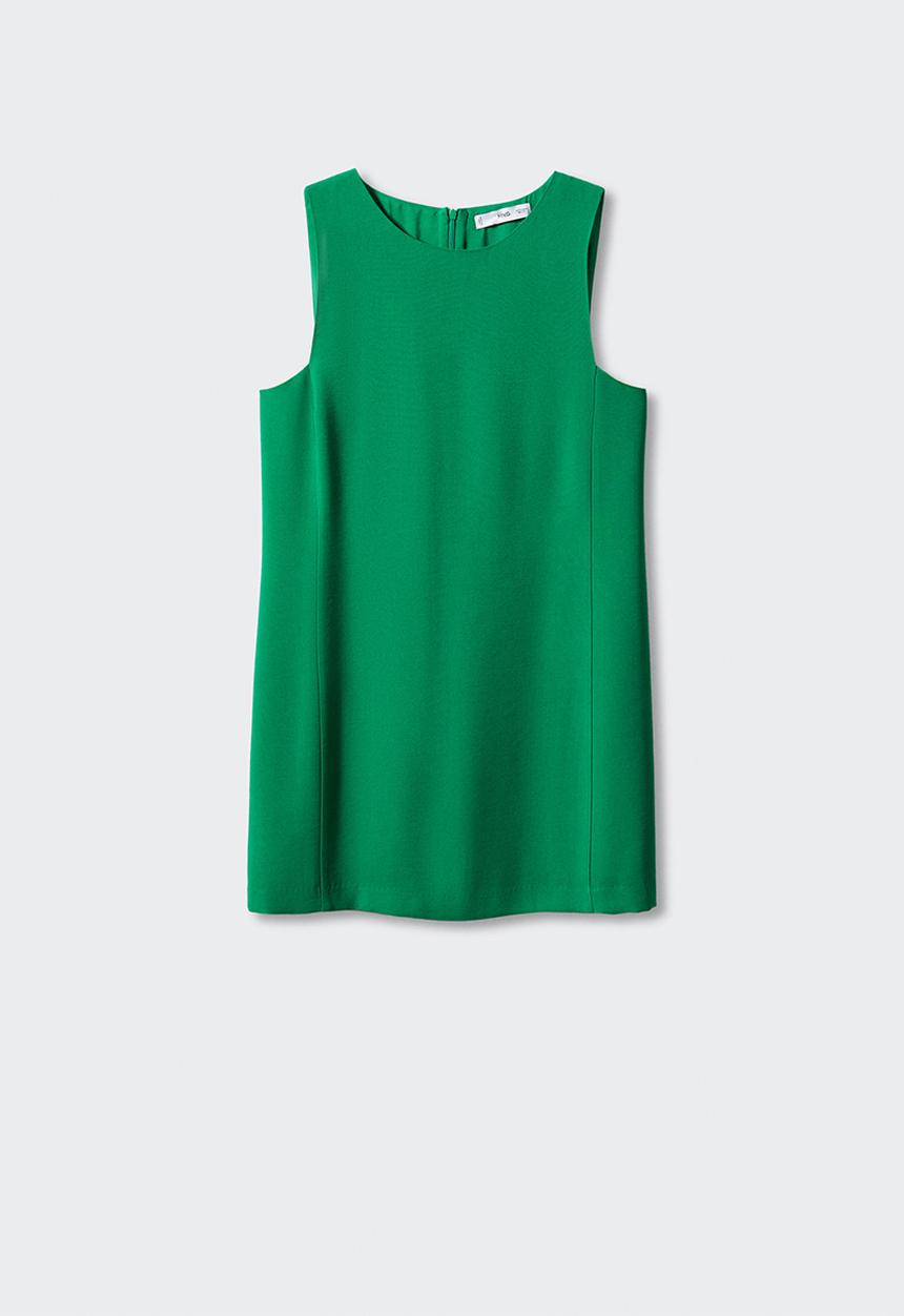 MANGO - Dress tika - green