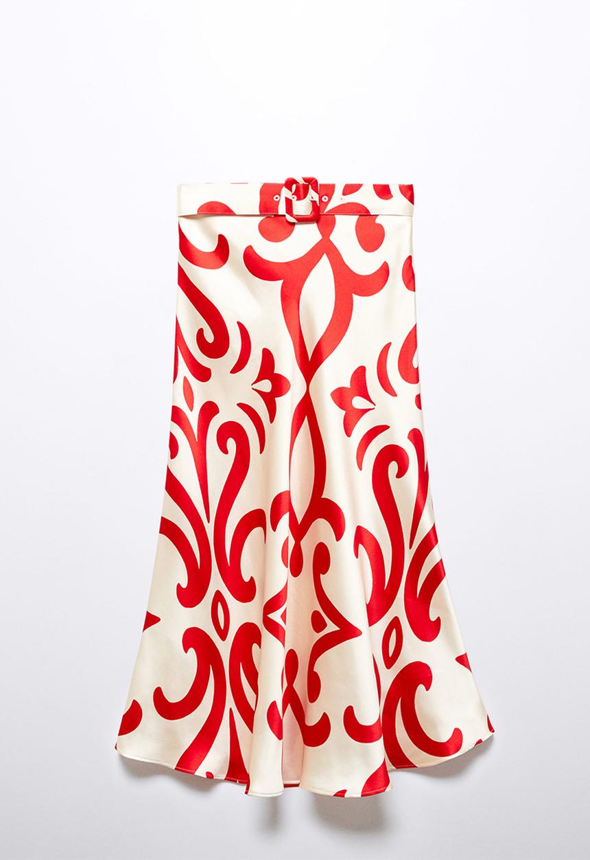 MANGO - Skirt shana - natural