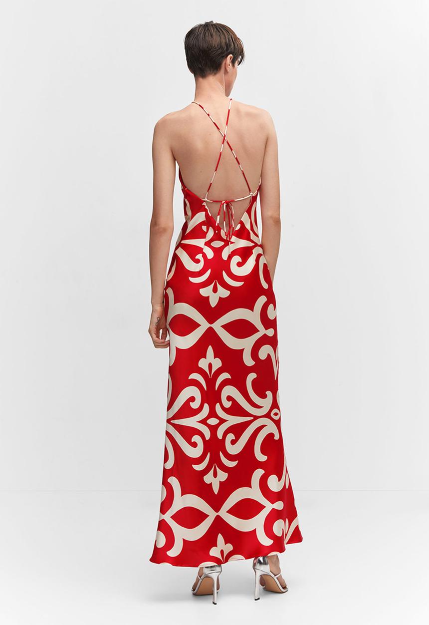 MANGO - Dress rosh - red