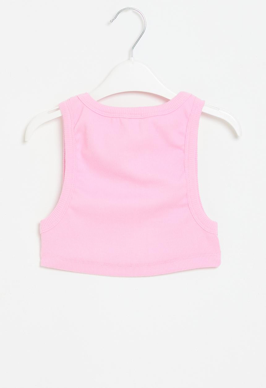 Rebel Republic - Ribbed tank - pink