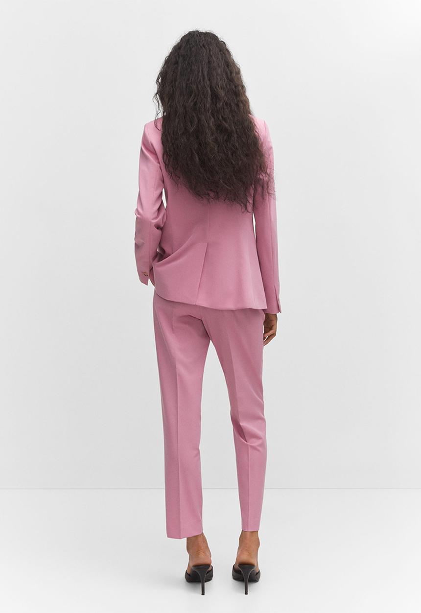 MANGO - Blazer boreal - pink