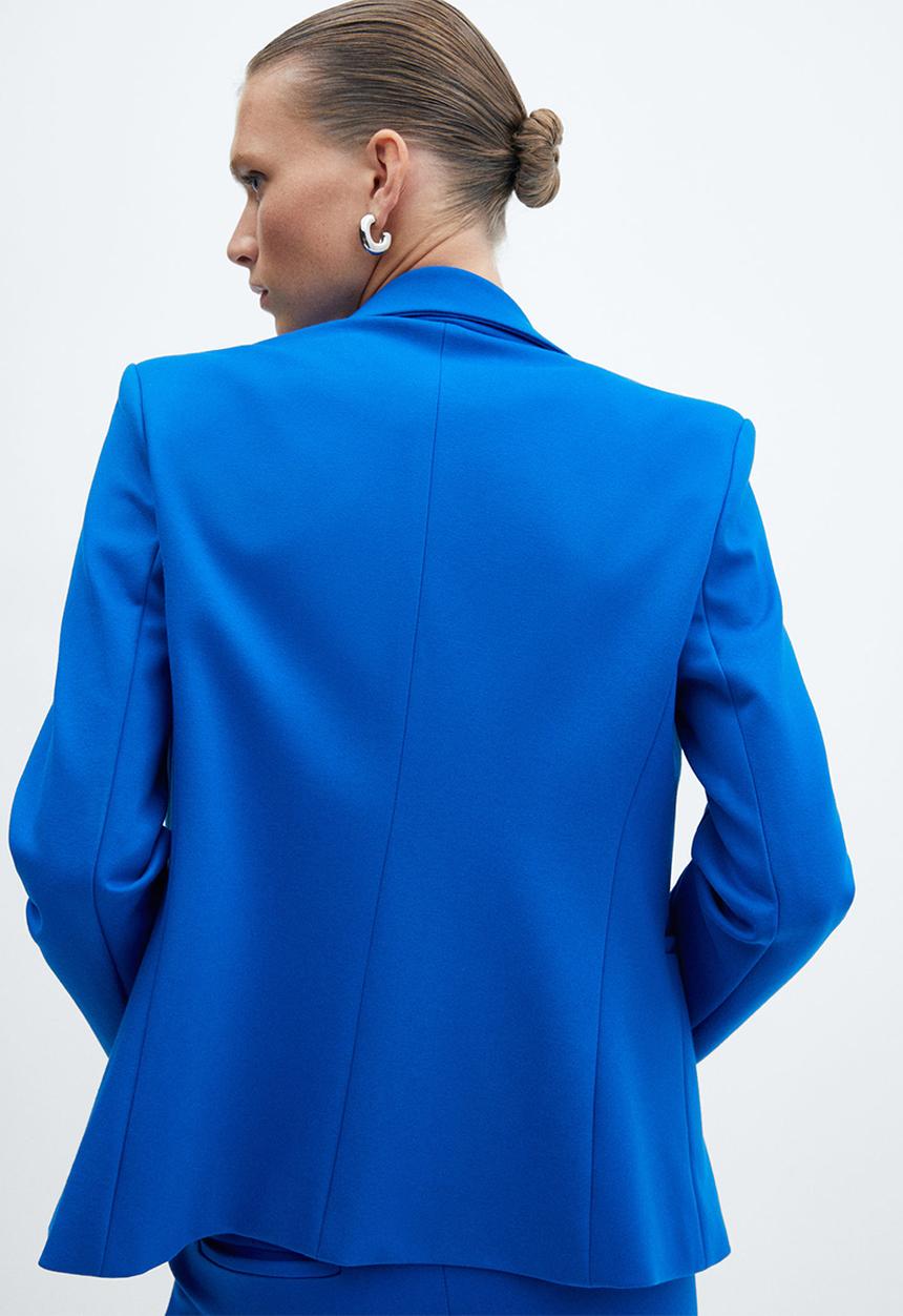 MANGO - Blazer paloma - mid blue