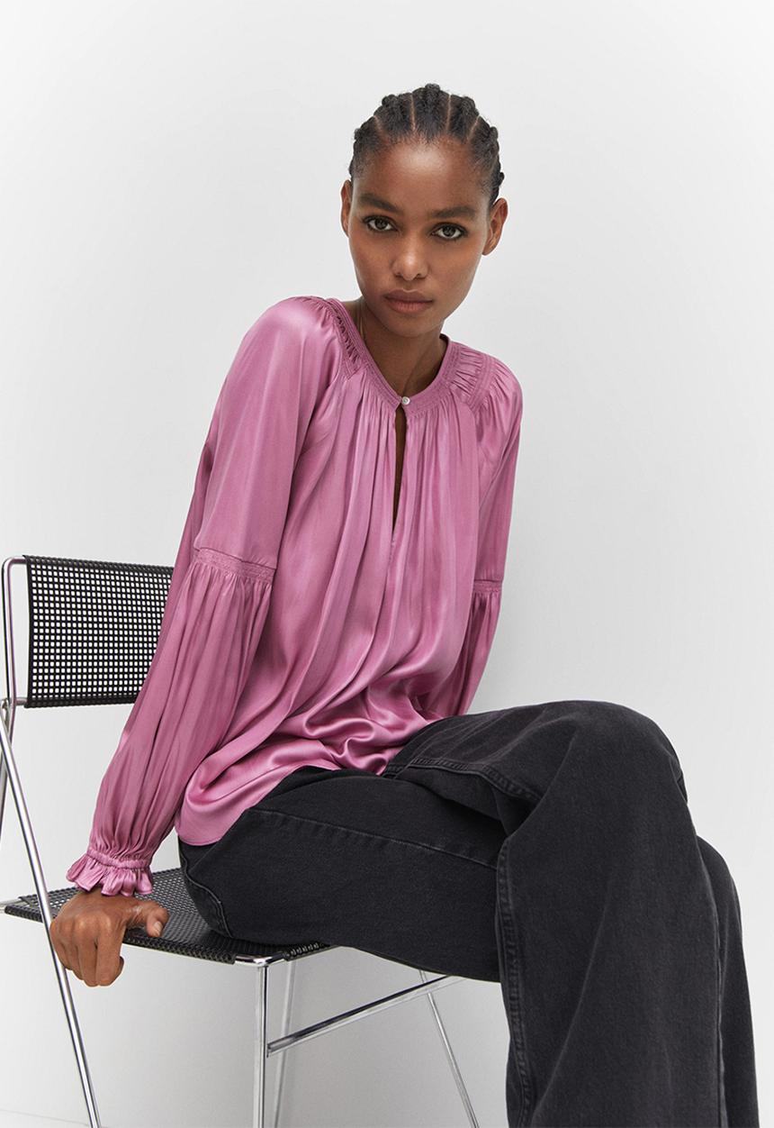 MANGO - Blouse nimes - pink