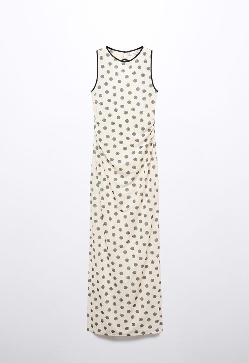 MANGO - Dress flash - natural